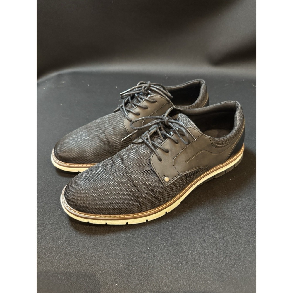 Ashford Hayes Men's Size 10M Black Dress Casual Oxford Comfort Shoes Lightweight - Picture 14 of 14